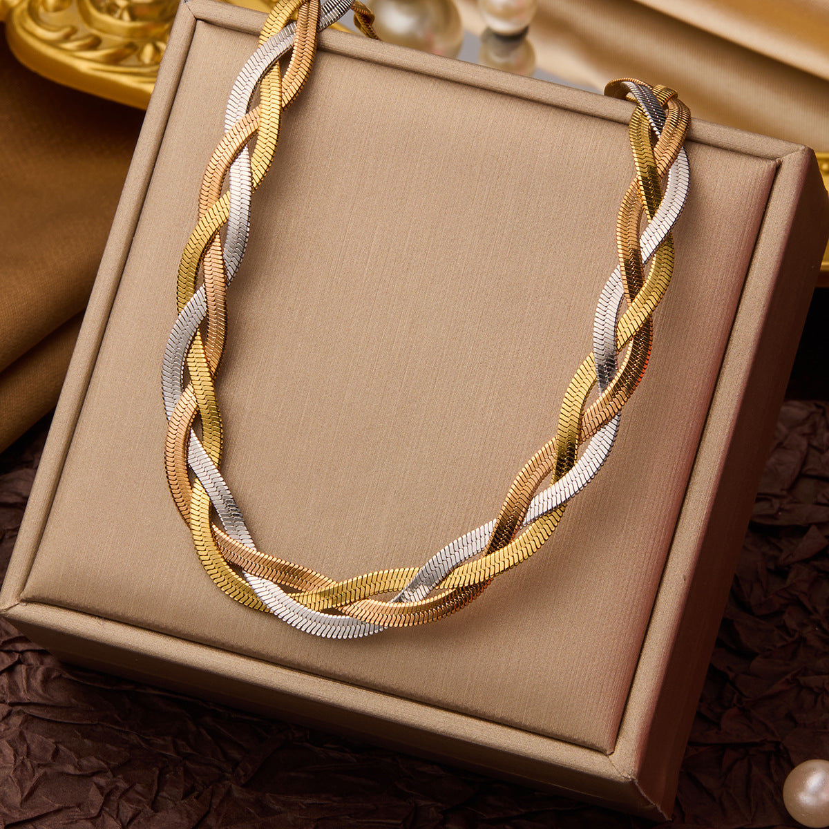 titanium steel necklace
