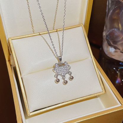 titanium steel necklace