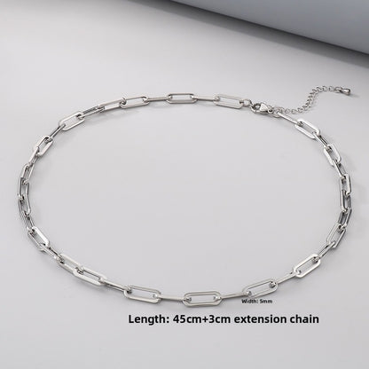 Titanium Steel Necklace