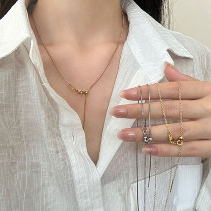 Titanium steel necklace