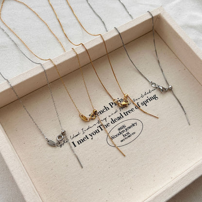 Titanium steel necklace