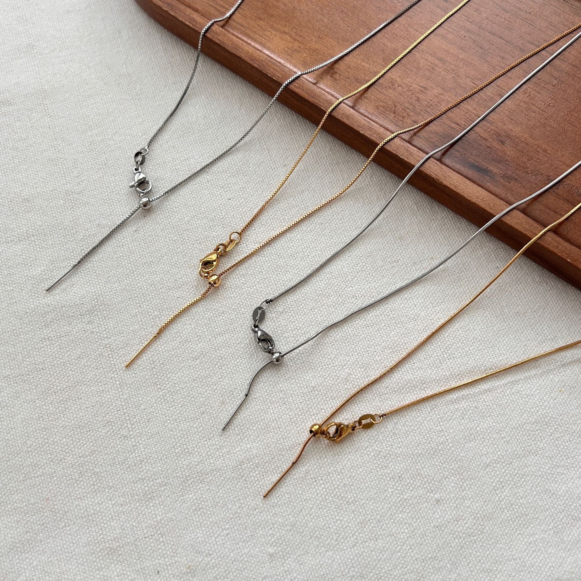 Titanium steel necklace