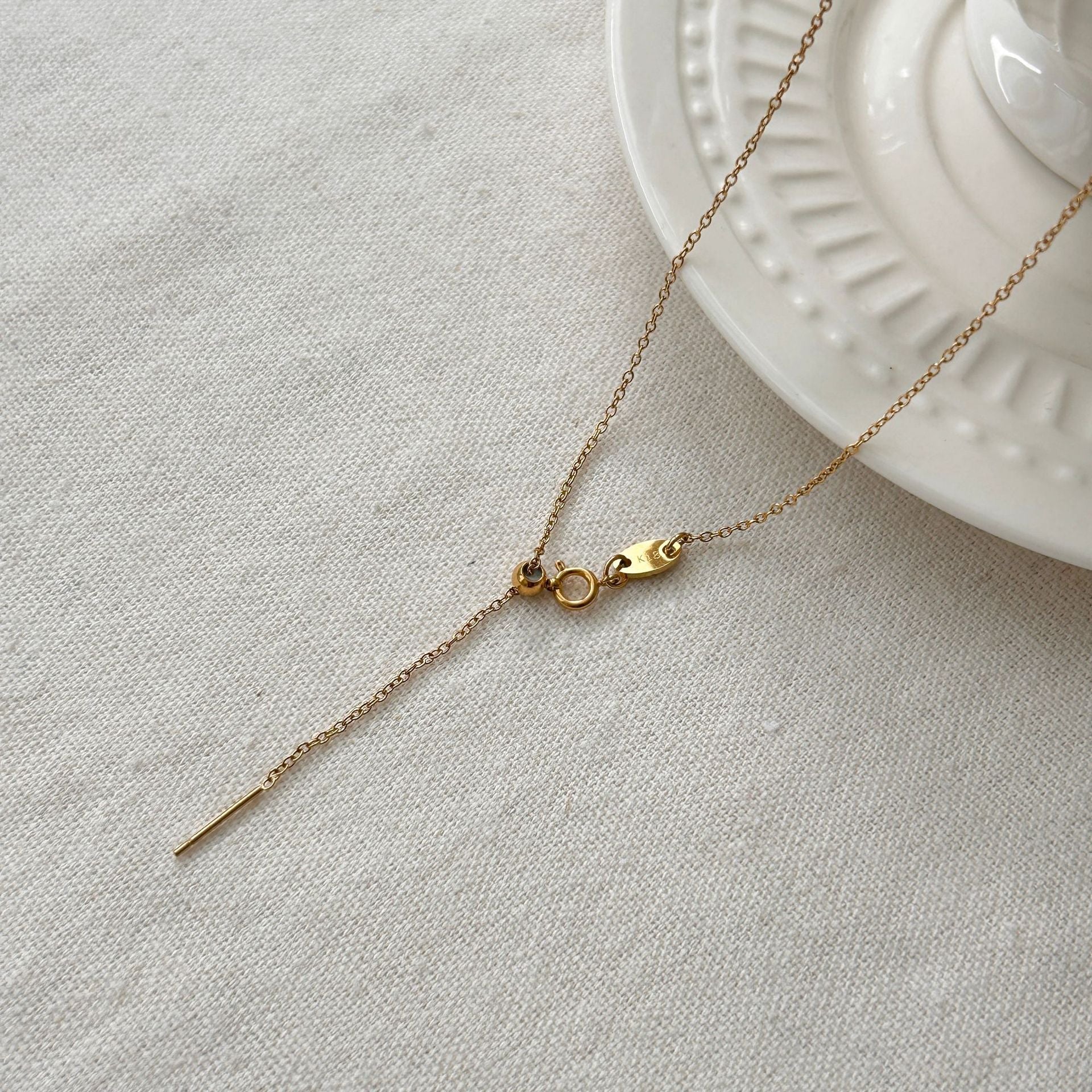 Titanium steel necklace