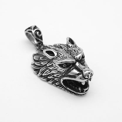 Titanium Steel Necklace with Optional Pearl Chain