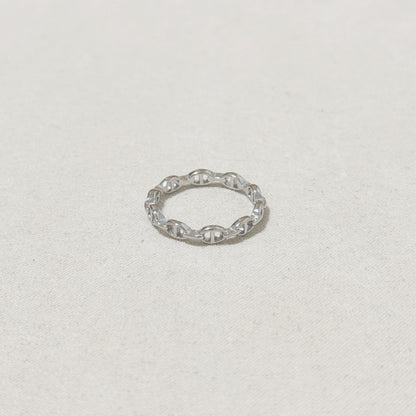 Titanium Steel Pig Nose Ring 18K Gold Plated Unisex Jewelry