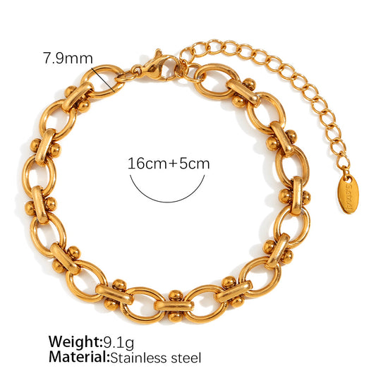 Titanium Steel Retro Bracelet