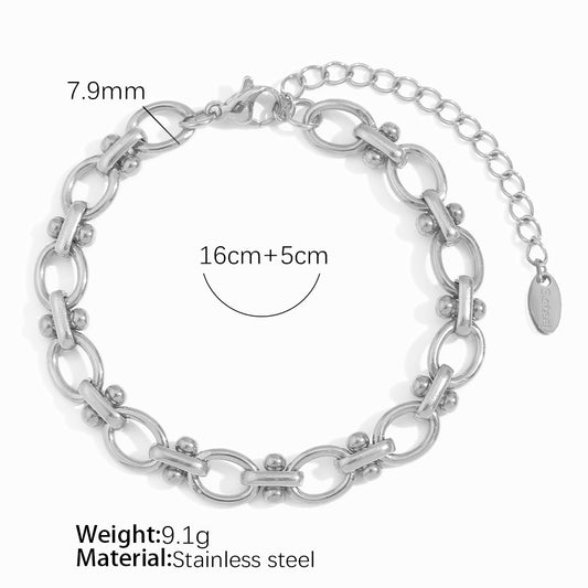 Titanium Steel Retro Bracelet
