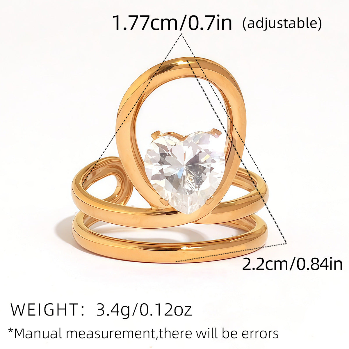 Titanium steel ring
