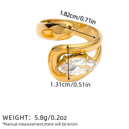 Titanium steel ring