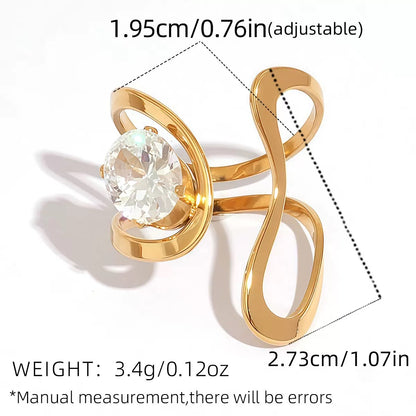 Titanium steel ring