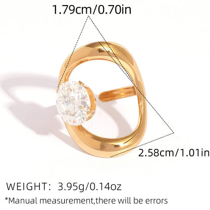 Titanium steel ring