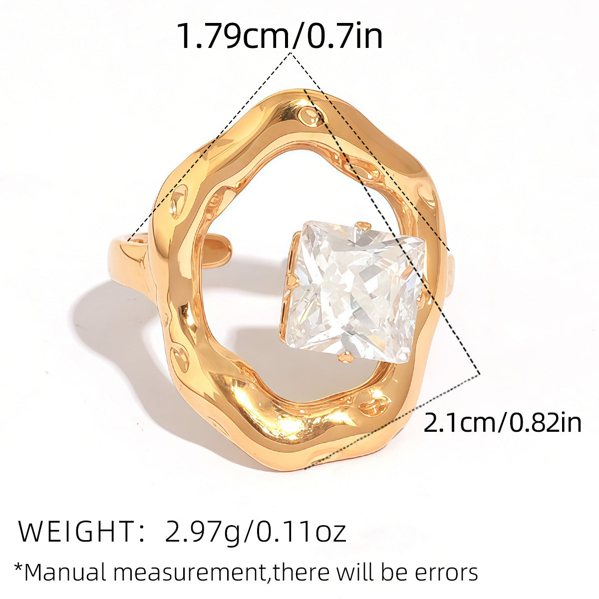 Titanium steel ring