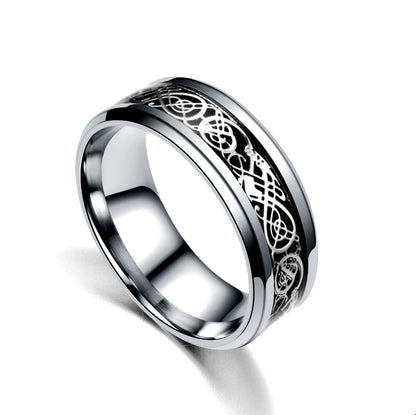 Titanium steel ring