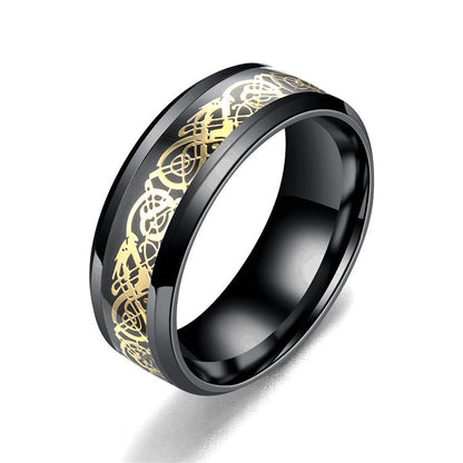 Titanium steel ring