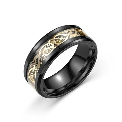 Titanium steel ring