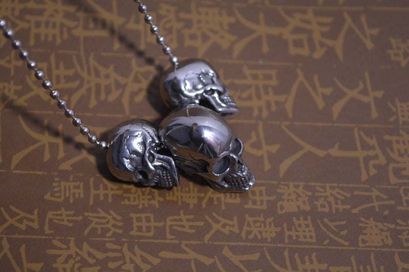 Titanium Steel Skull Pendant