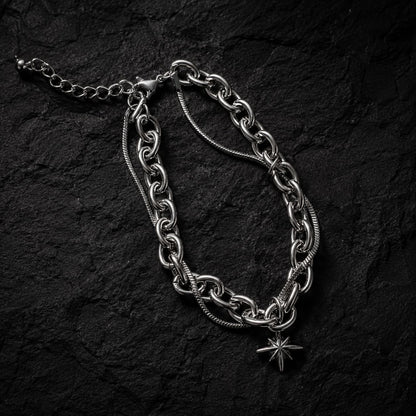 Titanium Steel Star Bracelet