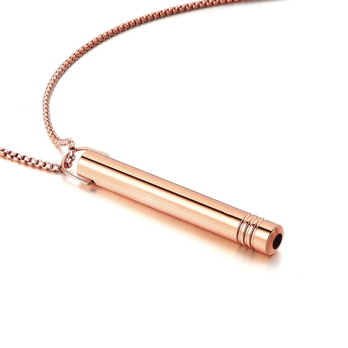 Titanium Steel Whistle Necklace