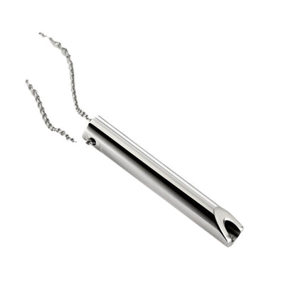 Titanium Steel Whistle Necklace