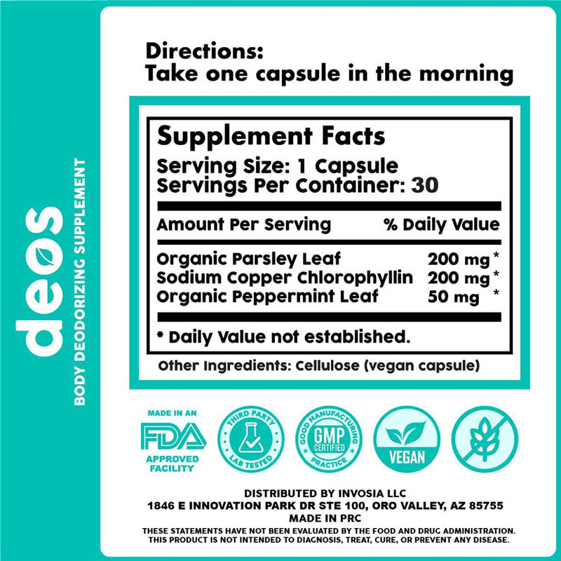 TK Amazon Hot Sale Chlorophyll Capsule Body Magic Capsules30 Granules Support