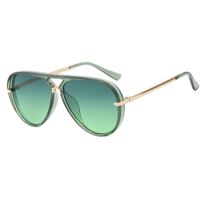 Toad-Shaped Aviator Sunglasses