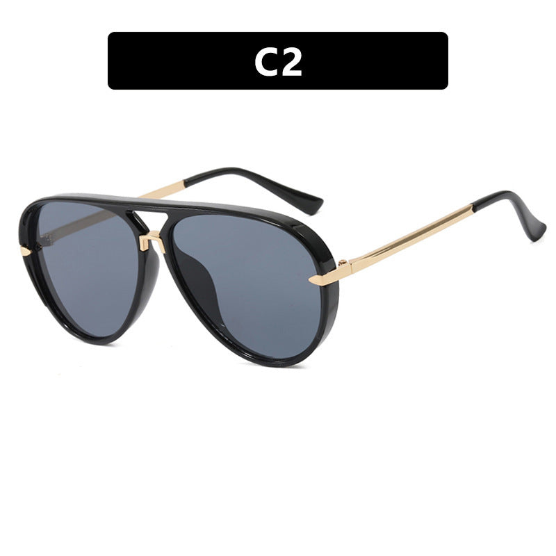 Toad-Shaped Aviator Sunglasses