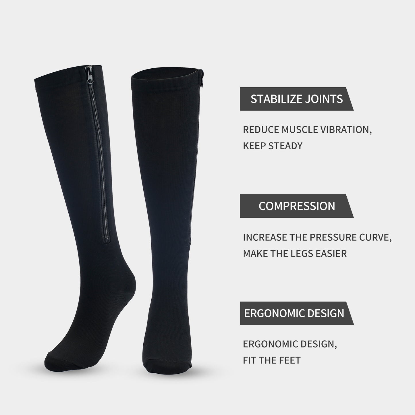 Toe-Compression Exercise Socks
