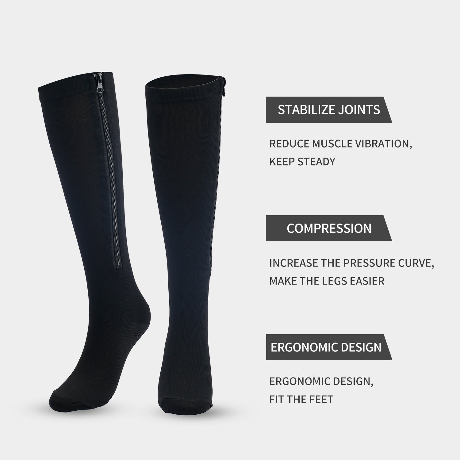 Toe-Compression Exercise Socks