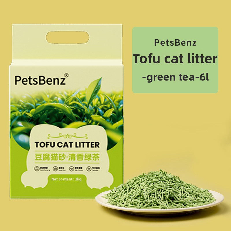 Tofu Cat Litter Low Dust Degradable