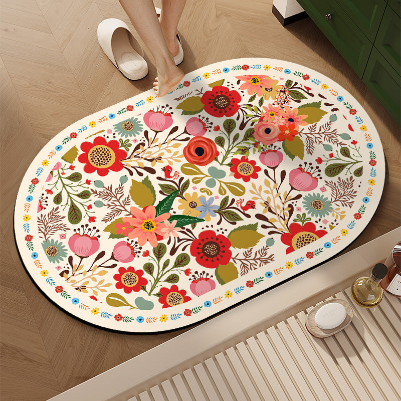 Toilet Absorbent Floor Mat Advanced Sense