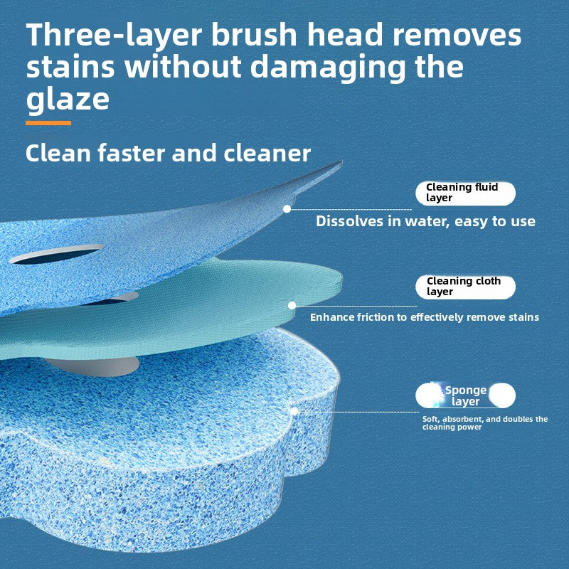 Toilet brush set