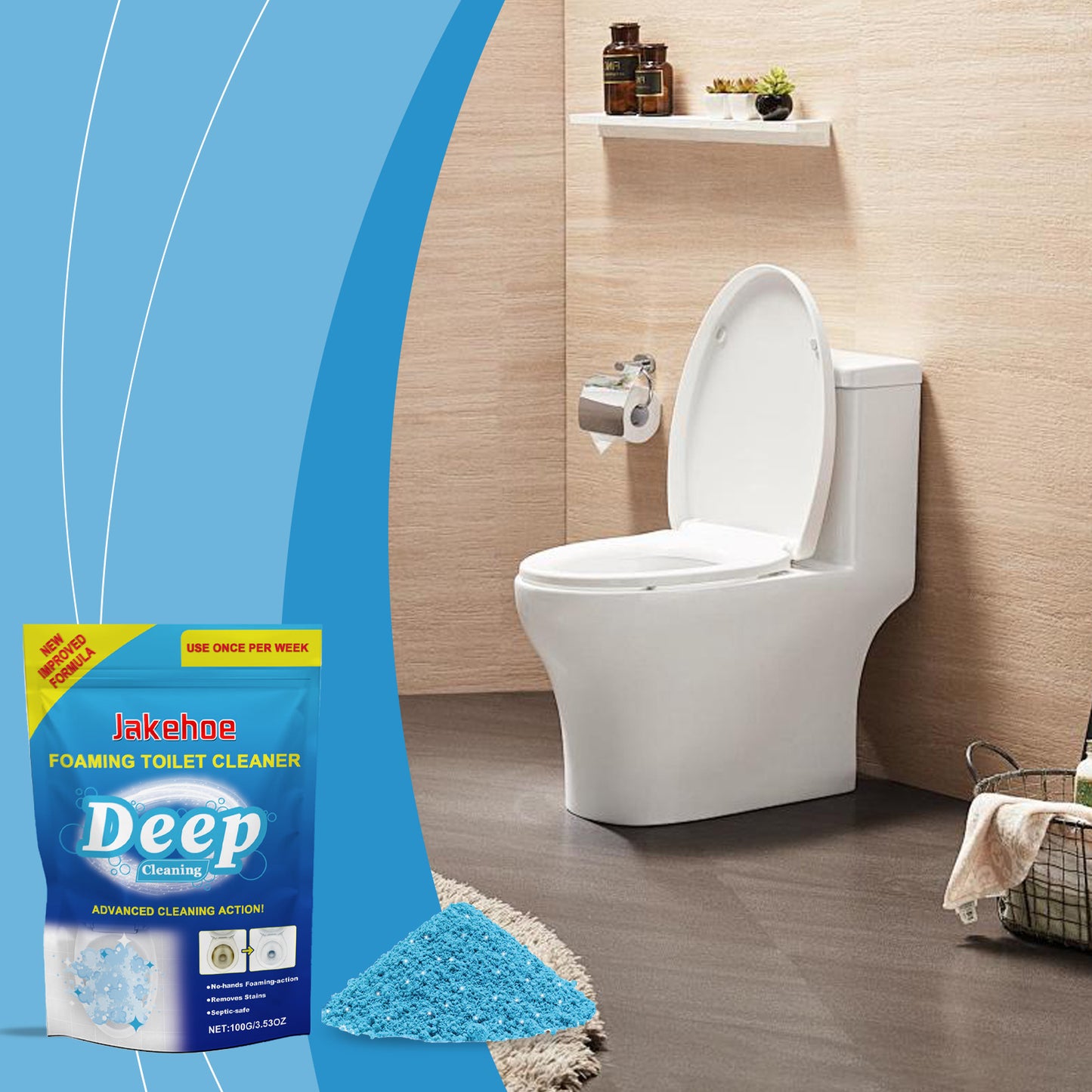 Toilet Cleaning Powder
