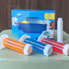 Blue red and orange 31 box