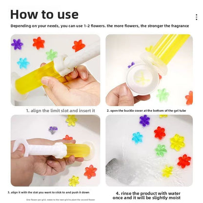 Toilet deodorizing aromatherapy