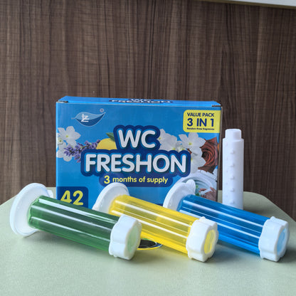 Toilet deodorizing aromatherapy