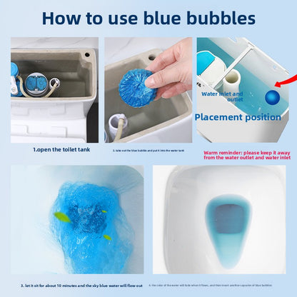Toilet Flush Blue Deodorization Toilet Cleaner