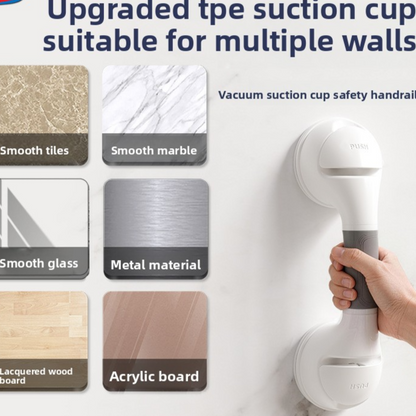 Toilet Safety Handrail with Suction Cups