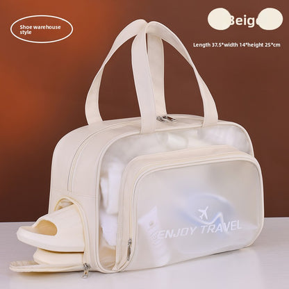 Toiletries Bag Dry and Wet Separation