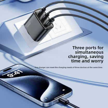 Toocki 40W GaN Fast Charger with Multiple Ports