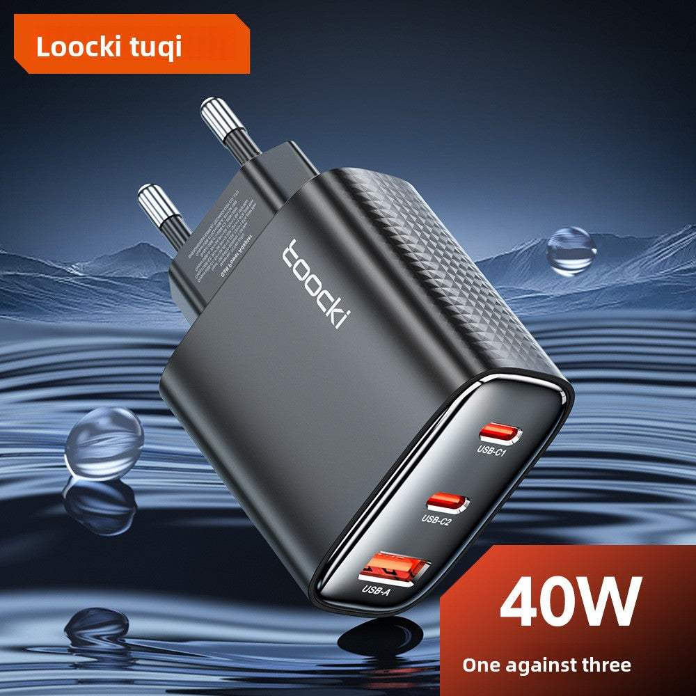 Toocki 40W GaN Fast Charger with Multiple Ports