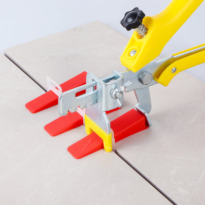 Tool cross positioner wedge clamp
