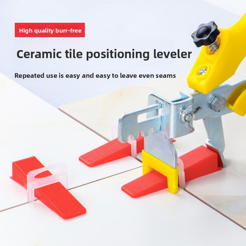Tool cross positioner wedge clamp