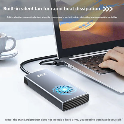 Tool-free M.2 Hard Disk Box
