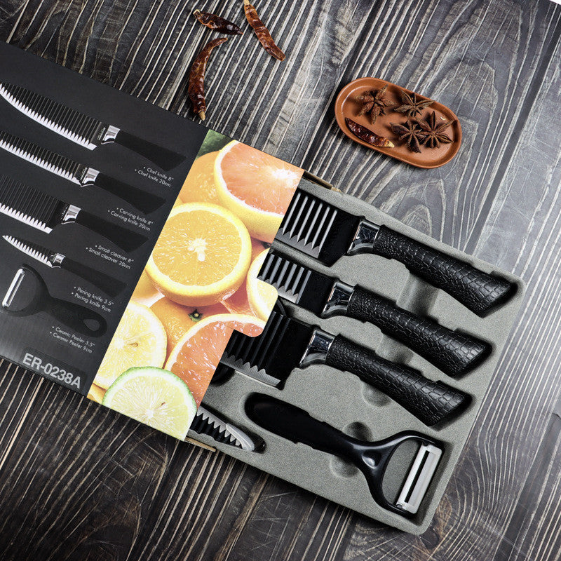 Tool set of six pieces
