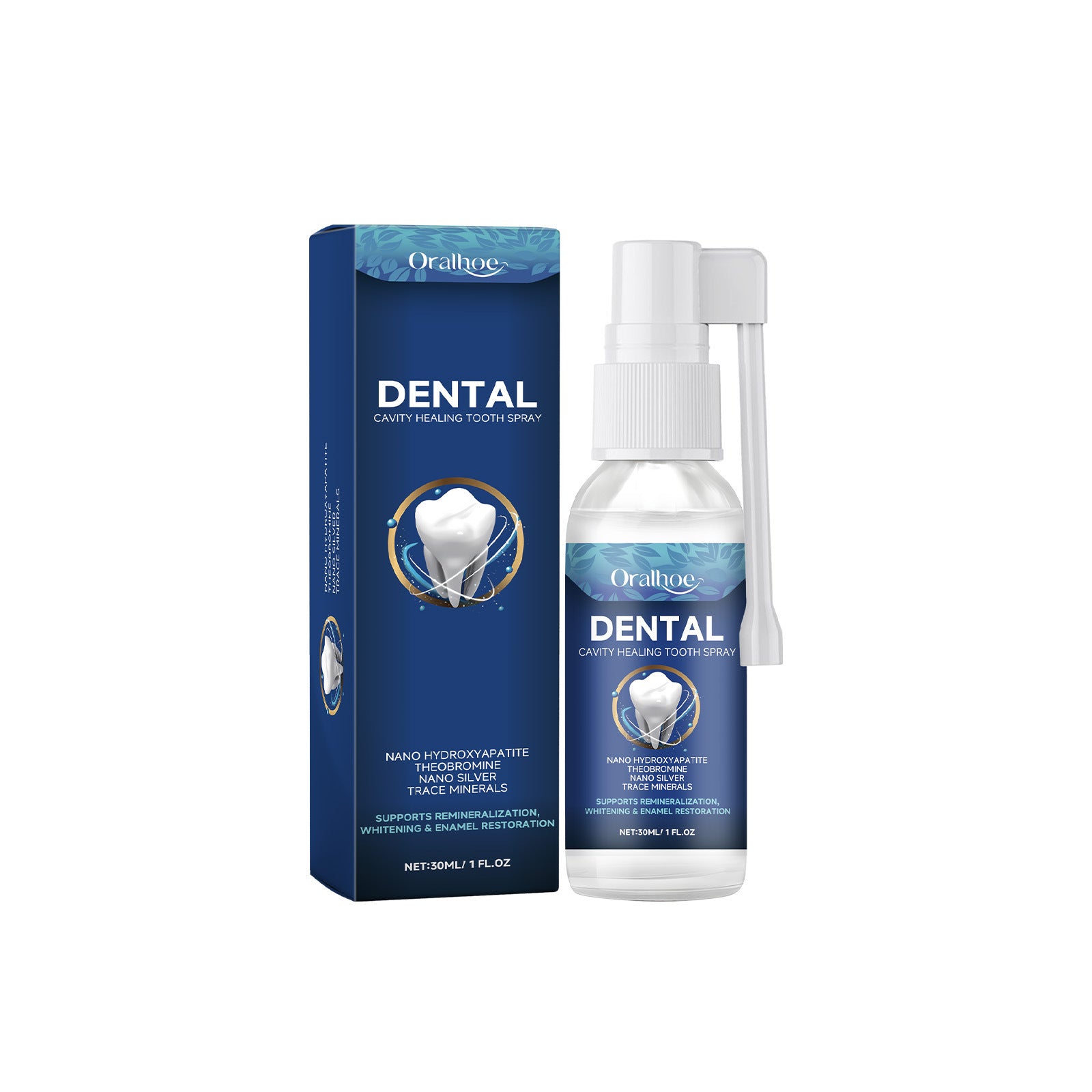 Tooth Care Spray Protects Teeth and Naturally Freshens and Shines Teeth Spray