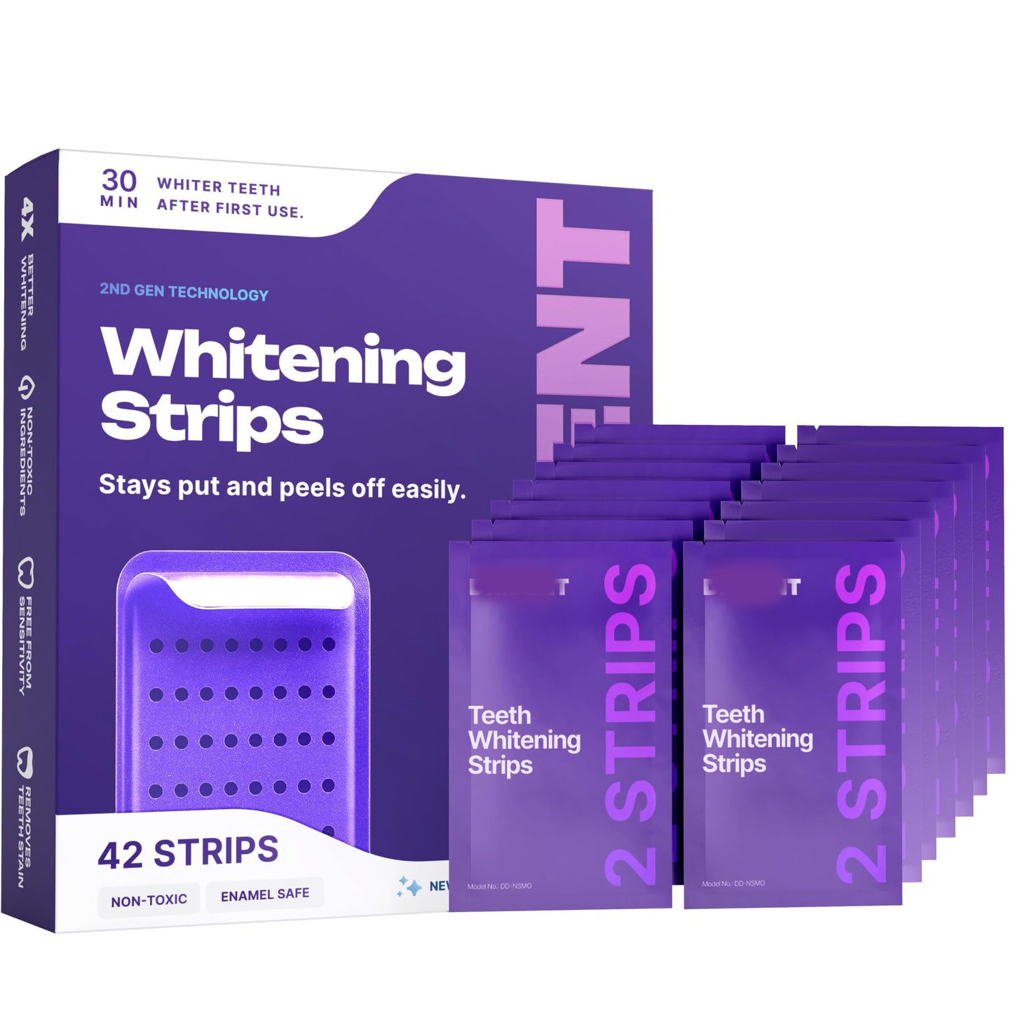Tooth Whitening Strips for Enamel Protection