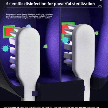 Toothbrush disinfection box