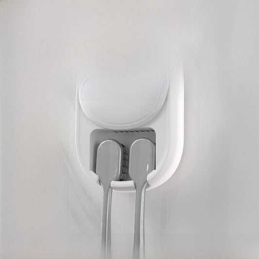 Toothbrush disinfection rack