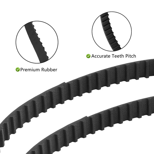 Toothed synchronous belt