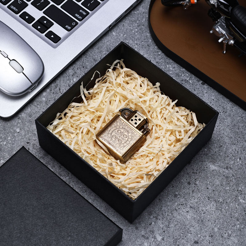 Top and bottom lid packaging box